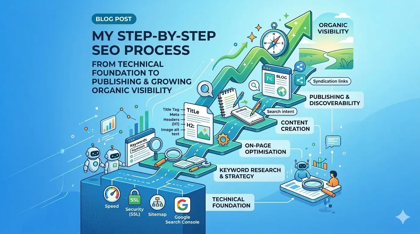 My Step-by-Step SEO Process - Blogs by Reuben