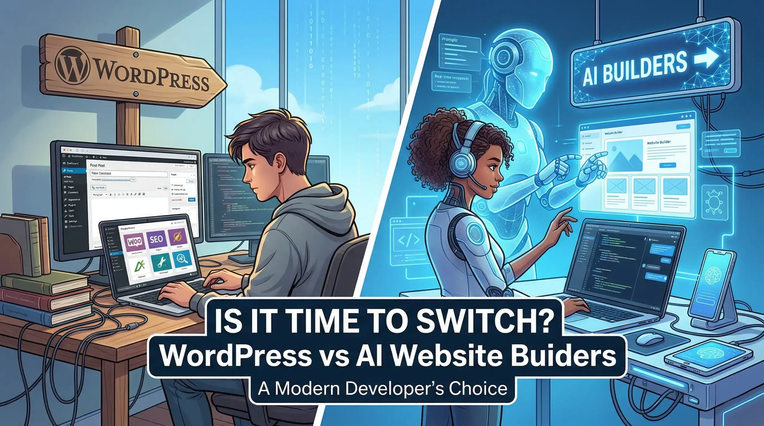 WordPress vs AI Website Builders: Is It Really Time to Switch? - Blogs ...